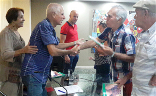 Carlos Peniche, compañero de estudios de Jorge Pareta en el preuniversitario especial "Raúl Cepero Bonilla".