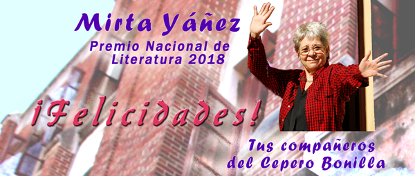 Mirta Yañez, Premio nacional de Literatura Cuba 1018.